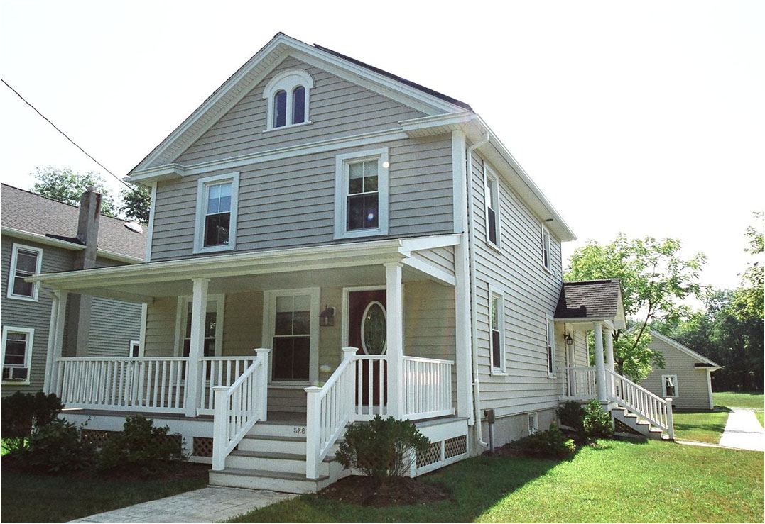 Home with Insulated Siding