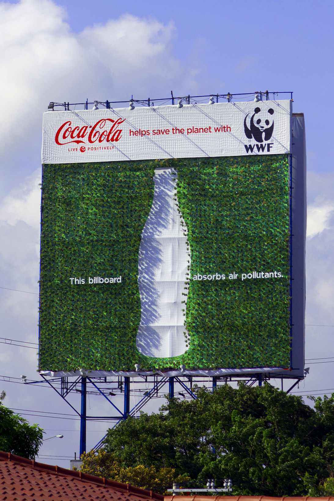 Coca-Cola Plant Billboard