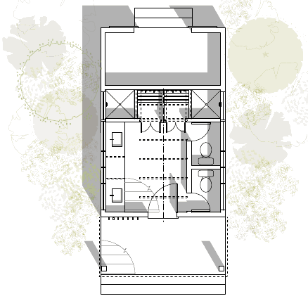 Bath House Section | Partner content provided by Houseplans.com