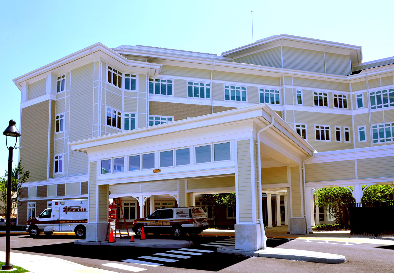 Interior room view of Elizabeth Seton Pediatrics Center with ENERGY STAR-qualified windows.