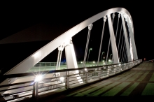 Main Street Bridge Adds Aesthetic Appeal to Columbus Skyline