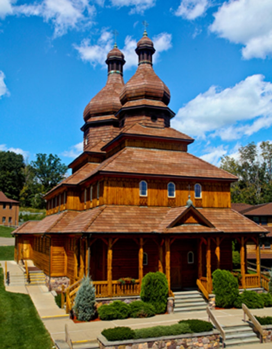 Polymer Shake Roof Accents Ukrainian Church