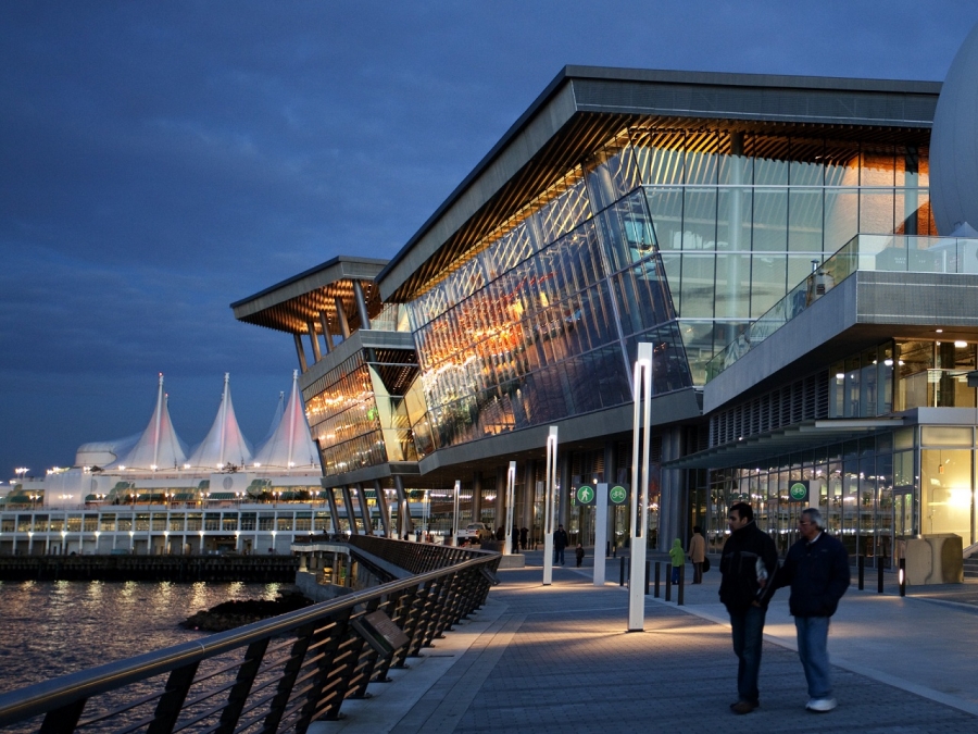 2010 Olympics Begin: Vancouver Convention Centre