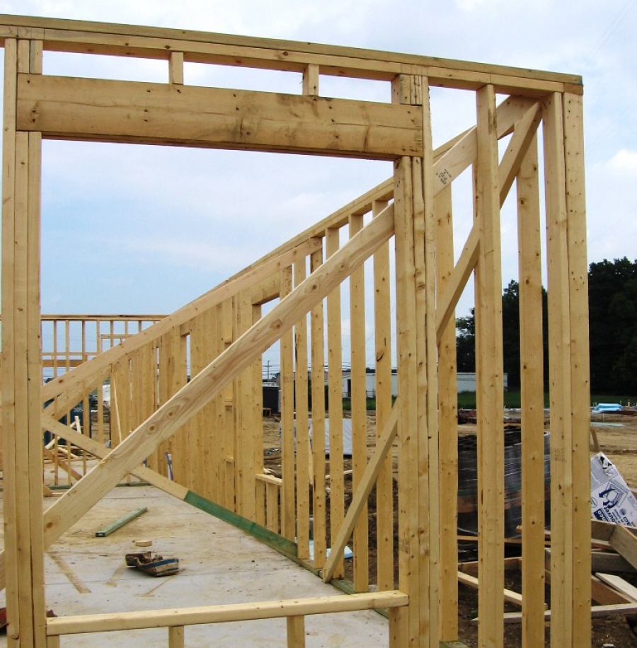 How to build a wood frame