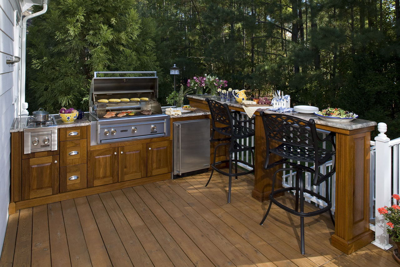 Outdoor Kitchens, Grill Detail