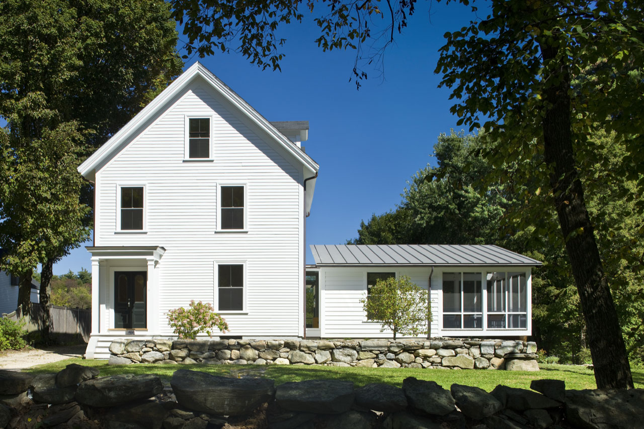 Exterior After Remodel of the Overall House in Concord, Massachusetts Estes/Twombly Architects