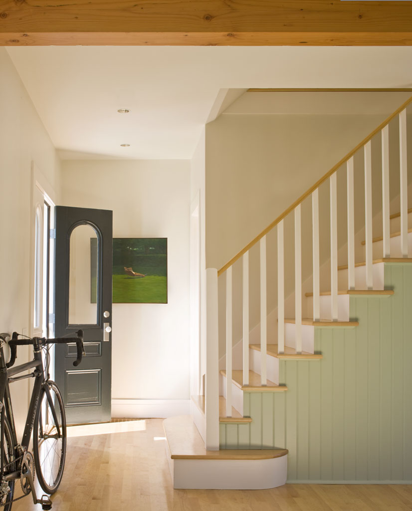 Stairwell of the Overall House in Concord, Massachusetts Estes/Twombly Architects