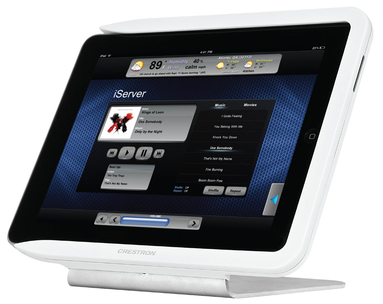 Tablet Home Automation docking station