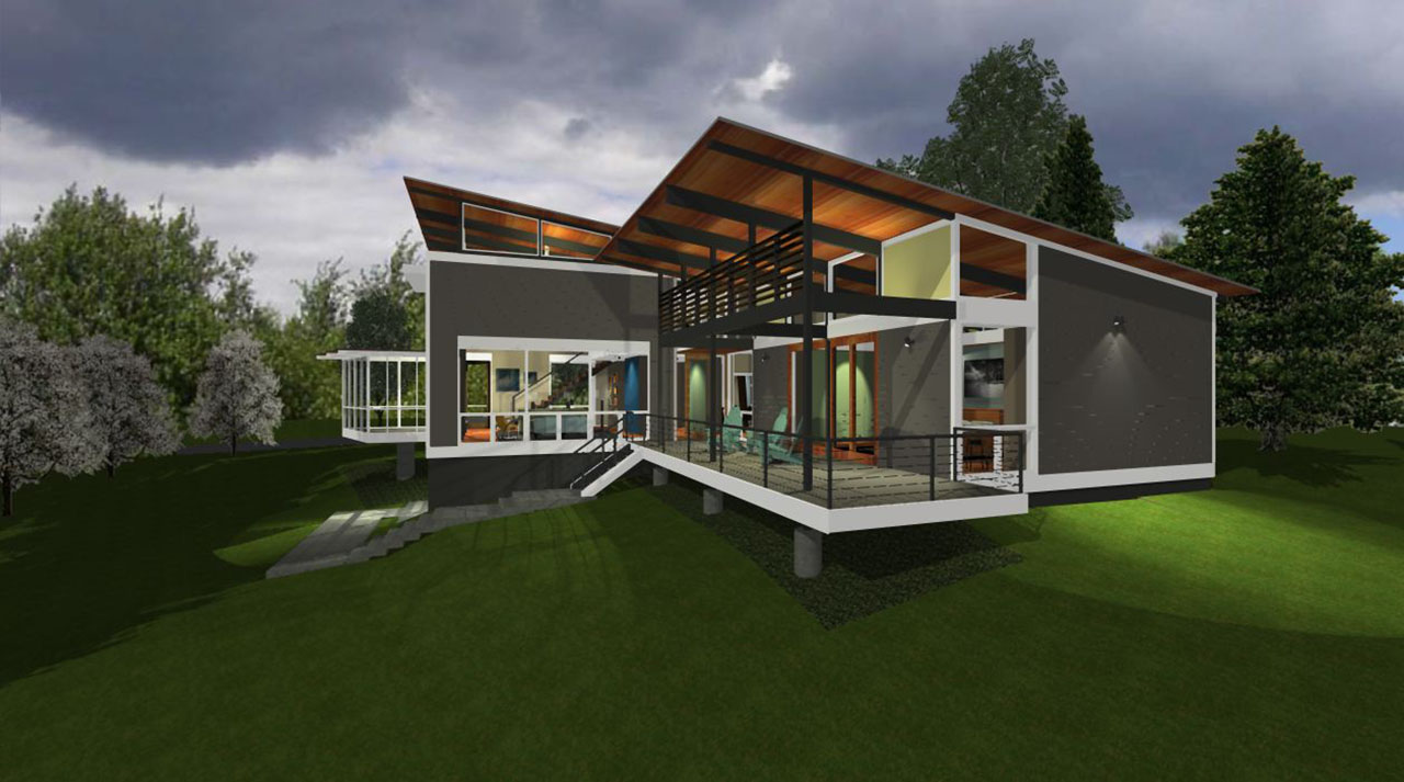 RainShine House CAD Renderings