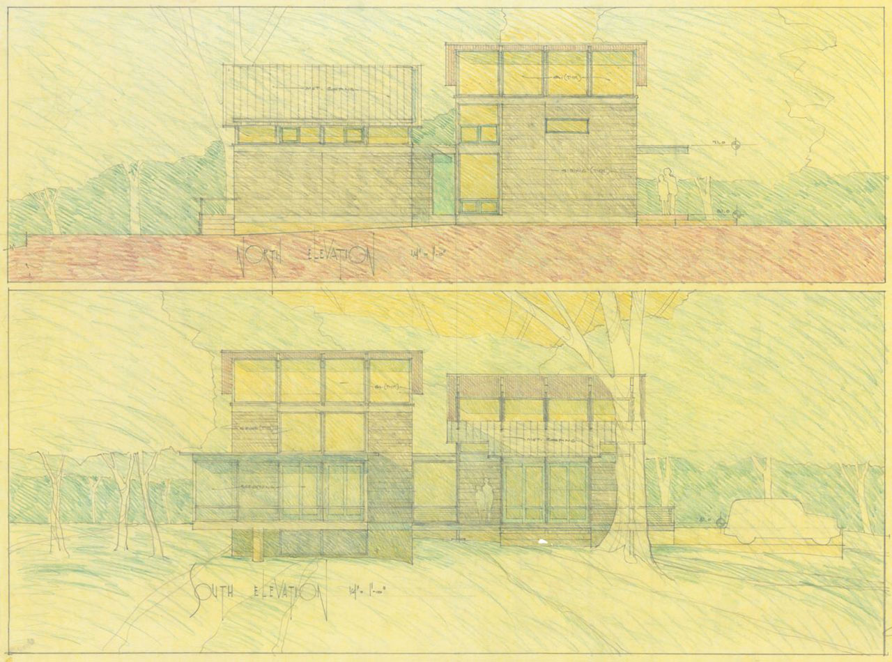 RainShine Sketch by architect Robert M. Cain