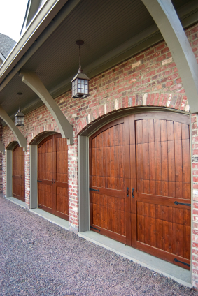 Carriage house-style garage door