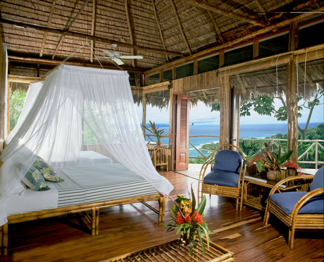 Private guest bungalow of the Lapa Rios Rainforest Ecolodge in Costa Rica