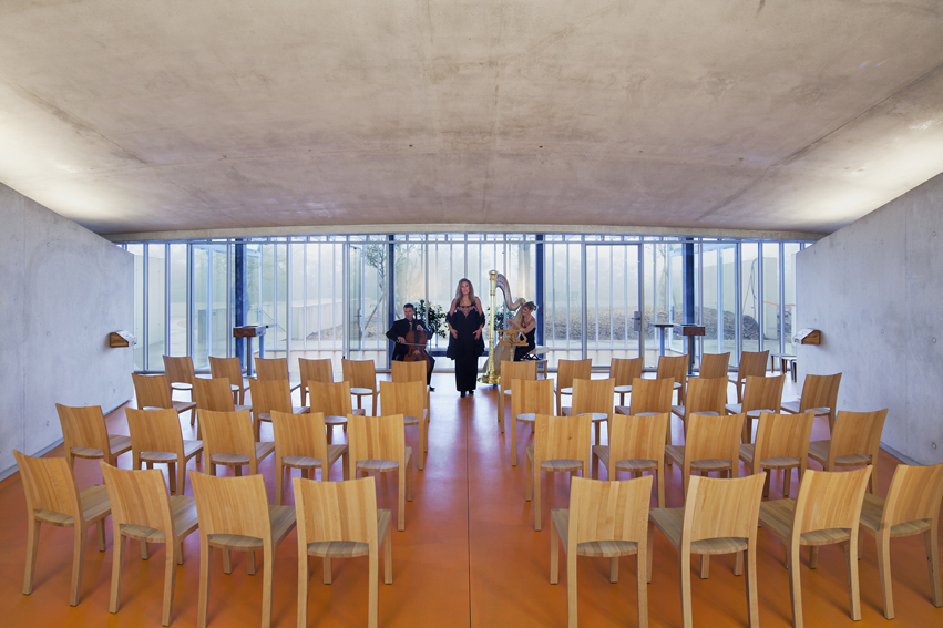 Renzo Piano’s Ronchamp Expansion Oratory