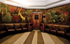 Historic Pierre Bourdelle Carved Panels In Womens Lounge - Image Provided By Cincinnati Museum Center At Union Terminal