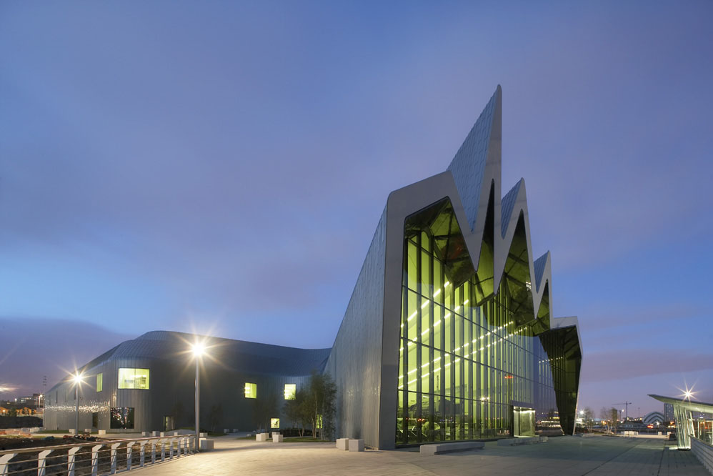 Zaha Hadid Architects’ Riverside Museum of Transport and Travel Completed