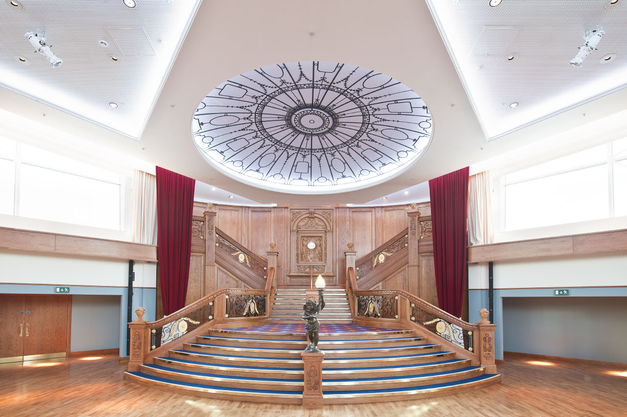 Replica of the Grand Staircase from the Titanic Signature Project
