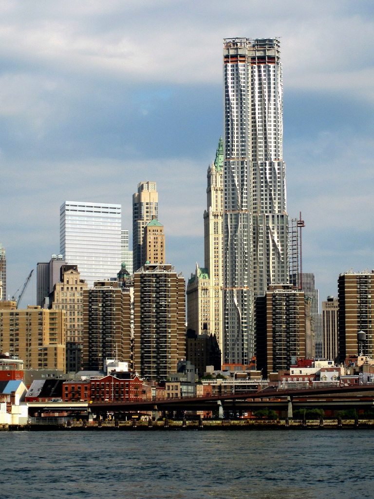 Beekman Tower by Frank Gehry in New York City