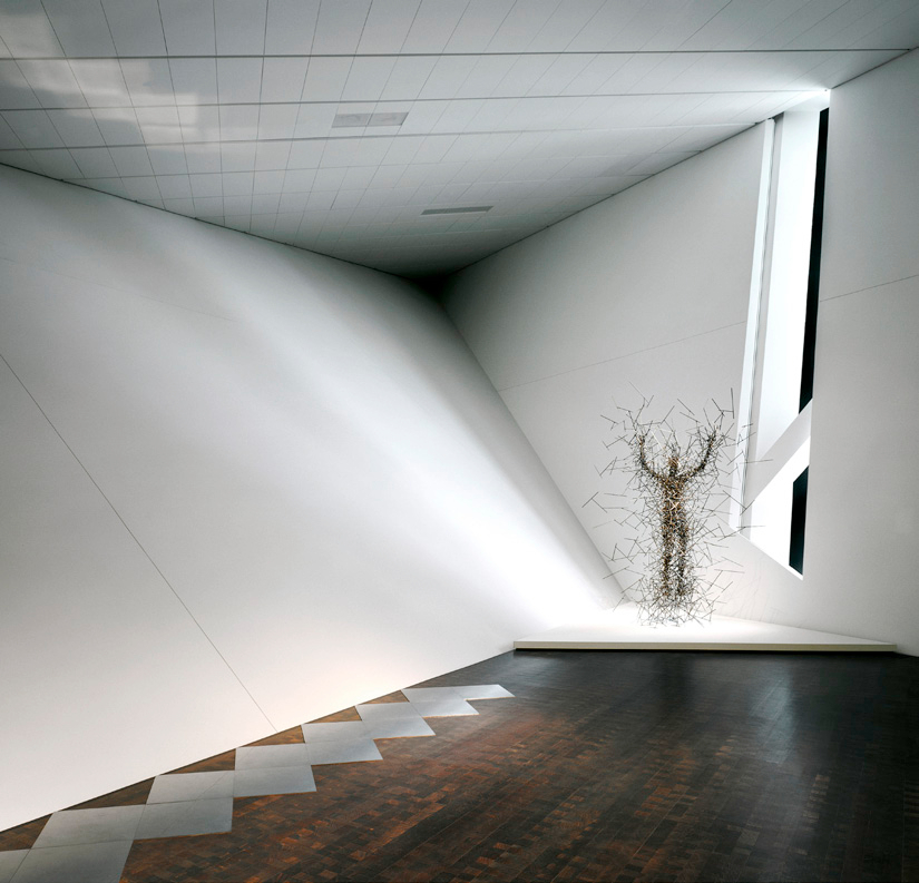 The Denver Art Museum interior by Daniel Libeskind