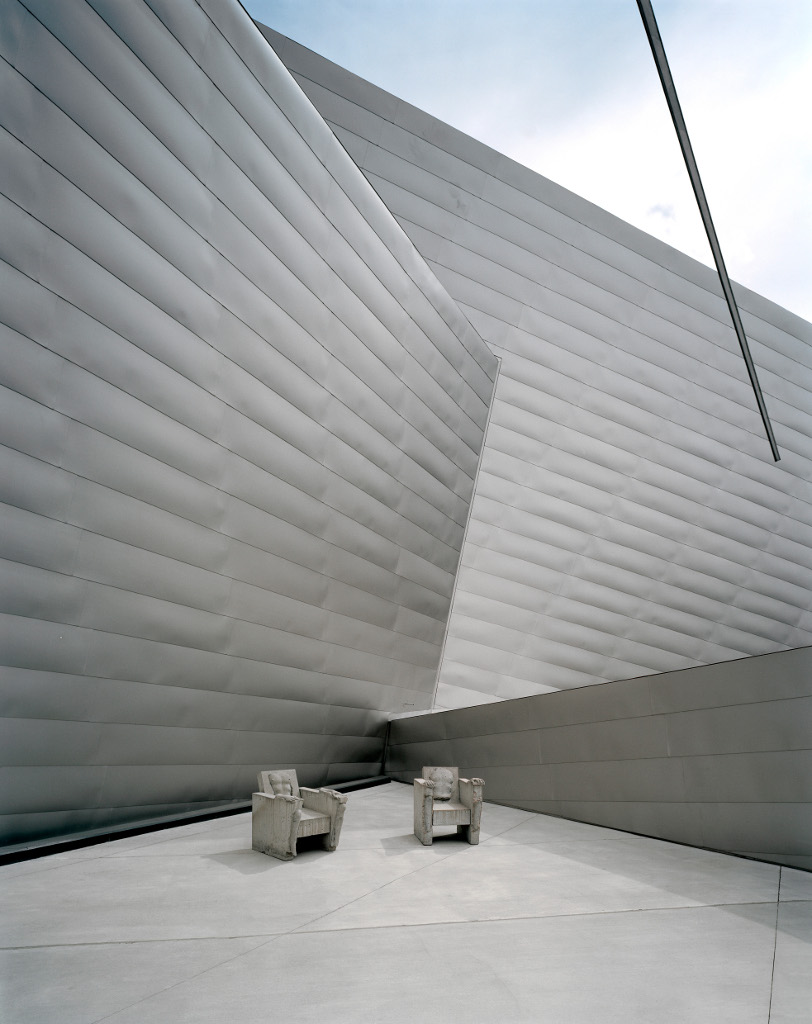 The Denver Art Museum deck by Daniel Libeskind
