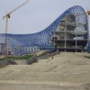 Heydar Aliyev Cultural Centre Construction Images| Credit: Zaha Hadid Architects