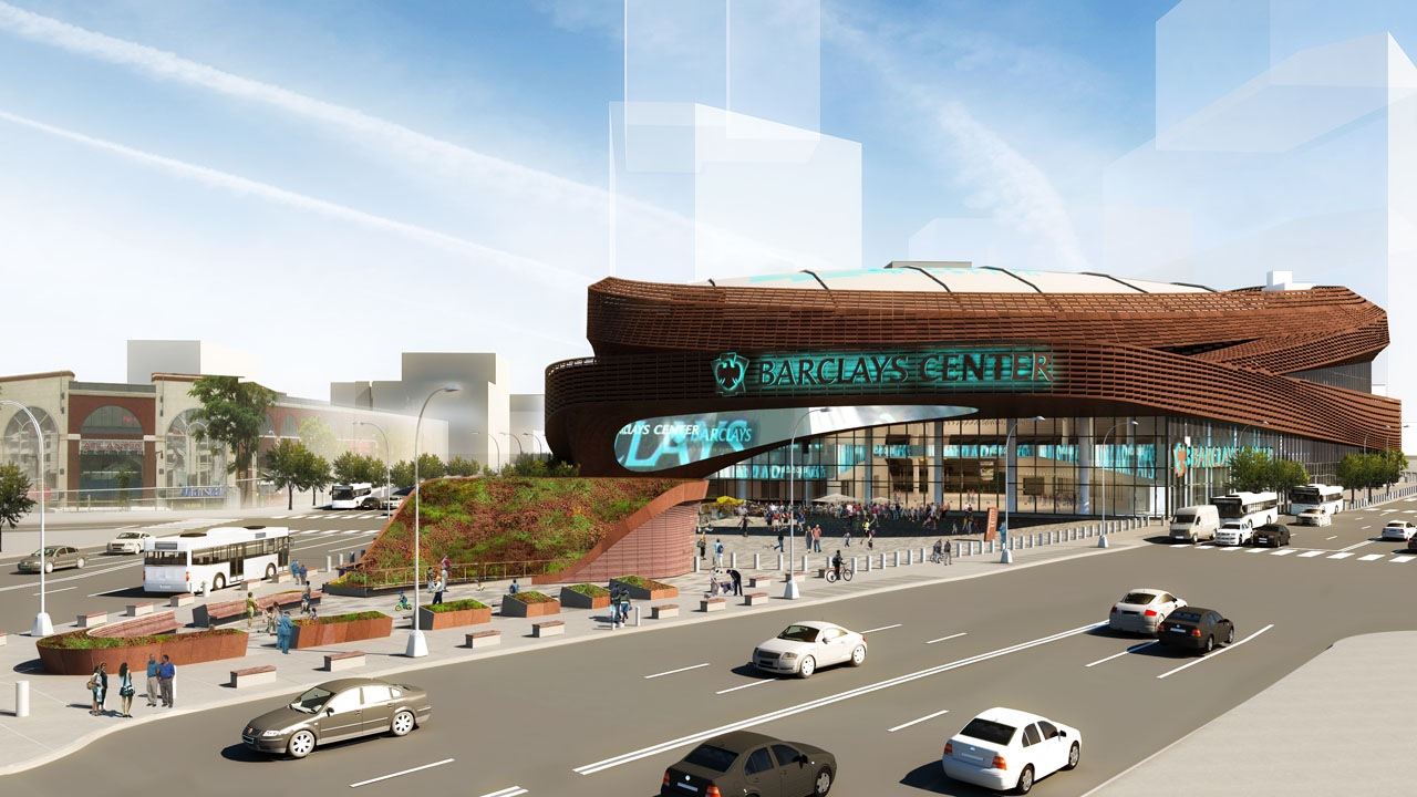 SHoP Architects' Barclays Center rendering