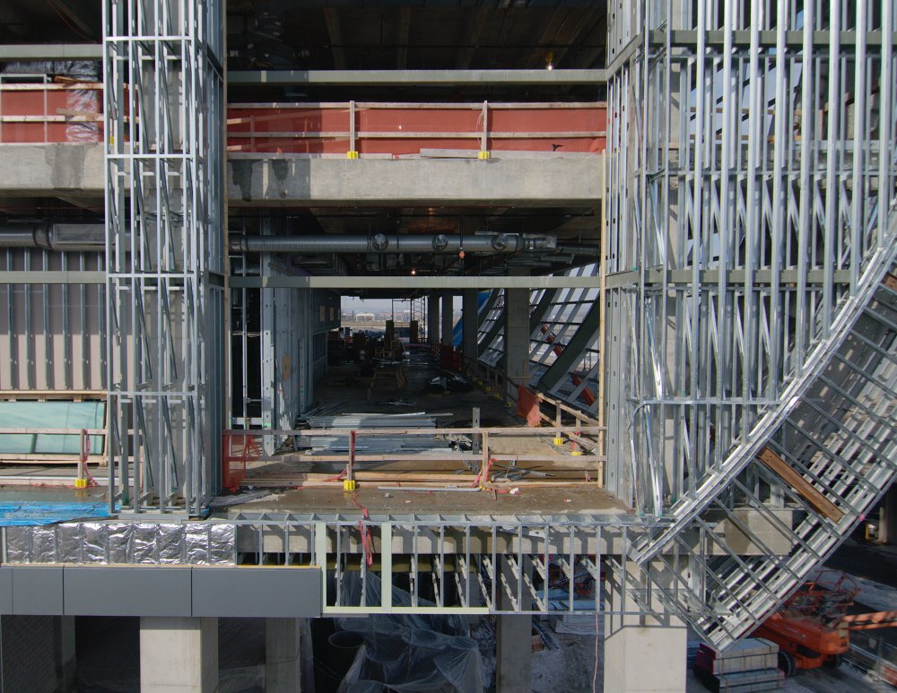 University of Louisville Arena under construction designed by Populous