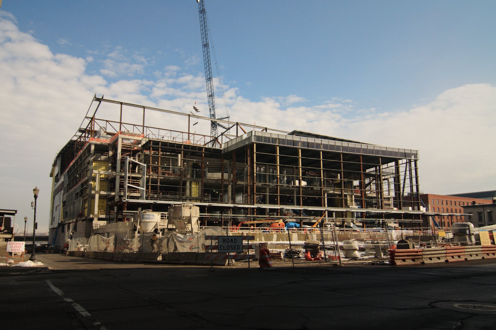 University of Louisville Arena under construction designed by Populous