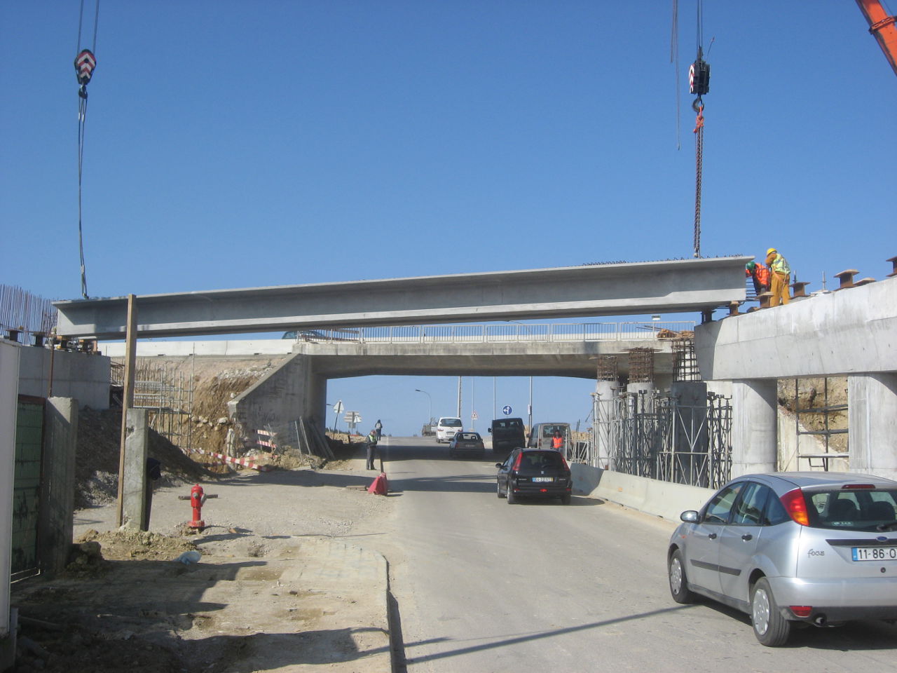 Pre-Cast concrete Bridge_Construction