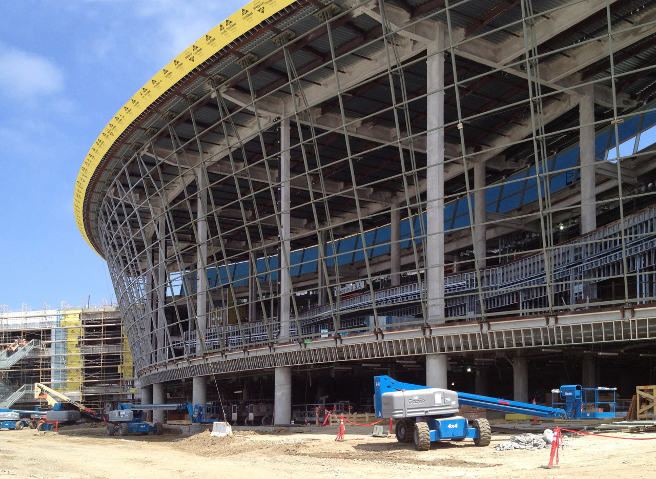 San Diego International Airport’s Terminal 2 Construction | Image courtesy of HNTB Architecture