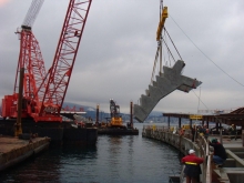 Construction of the Vancouver Convention Centre&#039;s Habitat Skirt