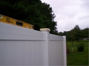 How to Install a Vinyl Fence