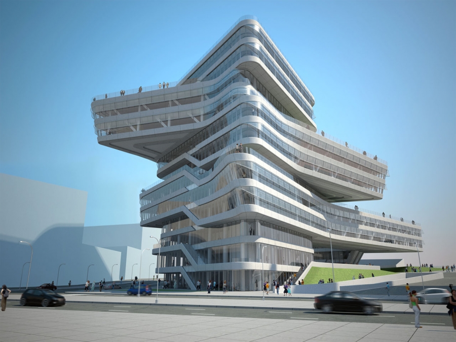 Zaha Hadid Architects&#039; Edifici Torre Espiral