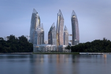 Reflections at Keppel Bay by Studio Daniel Libeskind
