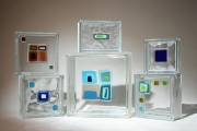 5 Places to Use Decorative Art Glass Tile Blocks 